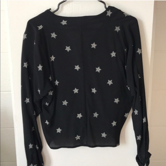 Rails Sloan Tie Front Blouse - Picture 5 of 5